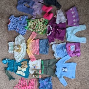 Huge lot of American girl doll clothing Lea Rebecca